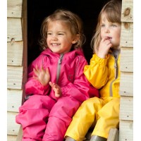 Детский непромокаемый комбинезон Hippychick без подклада, розовый