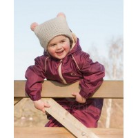 Детский непромокаемый комбинезон Hippychick без подклада, цвет бургунди