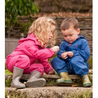 Детский комбинезон - дождевик Hippychick, цвет синий