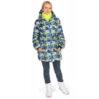Куртка зимняя для беременных 2в1 I LOVE MUM "Мальта", медведи