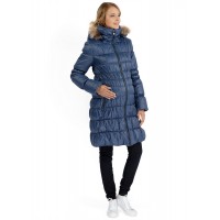 Куртка зимняя для беременных 2в1 I LOVE MUM "Сидней", цвет индиго