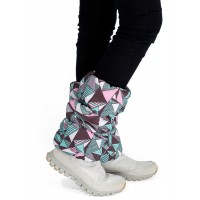 Краги для обуви I LOVE MUM, цвет геометрия орхидея