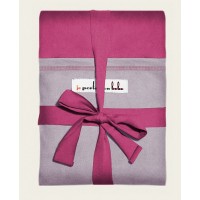 Слинг-шарф трикотажный JPMBB "Фуксия - лавандовый" 