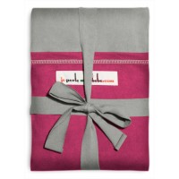 Слинг-шарф трикотажный JPMBB "Фуксия - серый" 