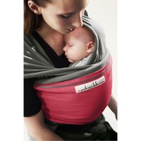 Слинг-шарф трикотажный JPMBB "Серый - арбуз" 