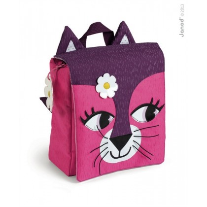 Рюкзак "Розовая кошка", Janod