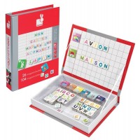 Магнитная книга "Английский алфавит"  Janod