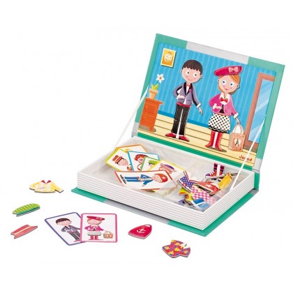 Магнитная книга-игра "Мода"Janod