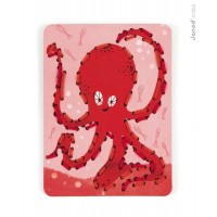 Шнуровка "Животные", 6 карт   13 нитей Janod