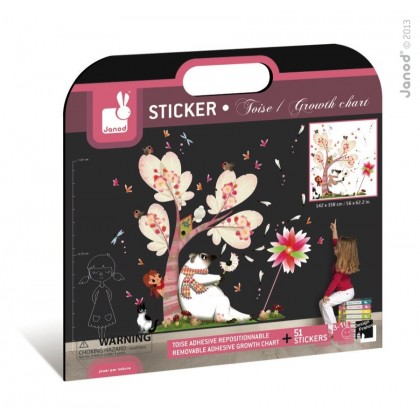 Стикер ростомер "Летний бриз" Janod