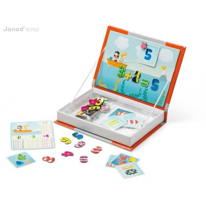 Магнитная книга "1,2,3" Janod