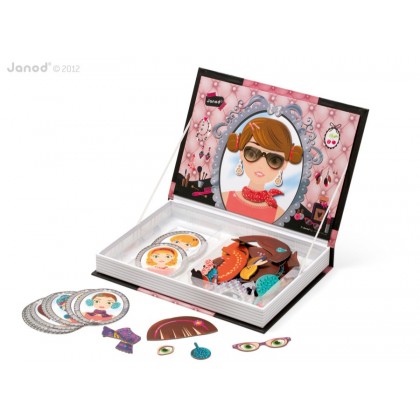 Магнитная книга большая "Мадмуазель" Janod