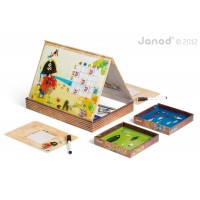 Игра магнитная "Морской бой"Janod