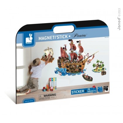 Наклейки магнитные "Пираты" Janod