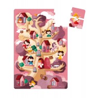 Пазл напольный "Королевство", 36 эл. Janod