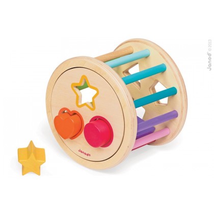 Сортер "Колесо" с фигурами Janod