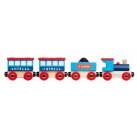 Поезд на магнитиках "Город" Janod