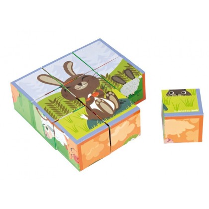 Кубики "Домашние животные" Janod