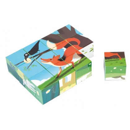 Кубики "По сюжетам сказок" Janod