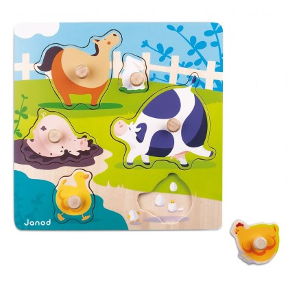 Пазл "Ферма" Janod