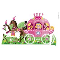 Пазл напольный "Принцесса" 39 эл. Janod