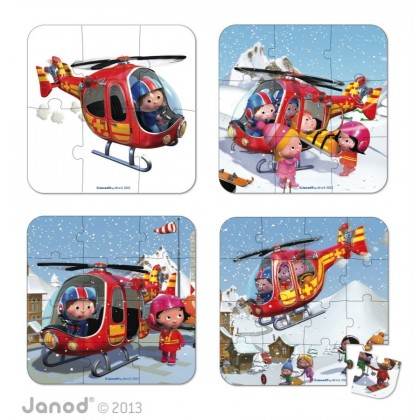 Пазл "Я — пилот" Janod