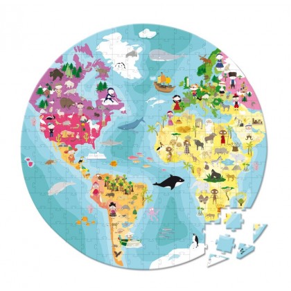 Пазл 208 эл. "Планета" Janod