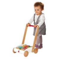 Тележка-каталка "Геометрические блоки" Janod