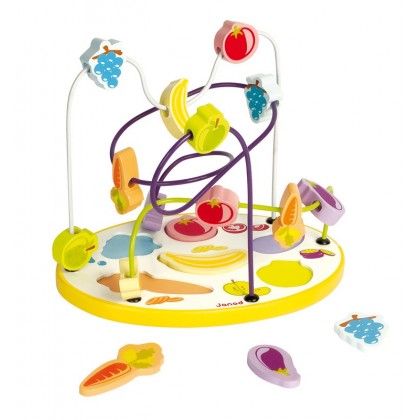 Сортер-лабиринт "Фрукты" Janod