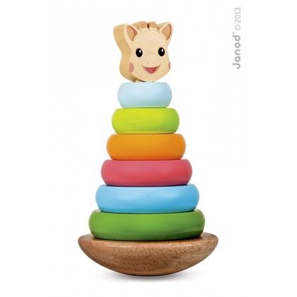 Пирамидка "Жирафик Софи" Janod