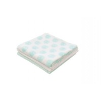 Комплект фланелевых пеленок Owl mint 70х70 см, 3 шт