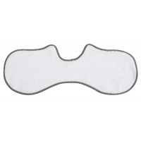 Полотенце на плечо Jollein Burp cloth, цвет белый/серый