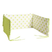 Бампер для детской кроватки Jollein 180х30 см "Горох"