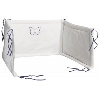 Бампер для детской кроватки Jollein 180х40 см "Бабочки"