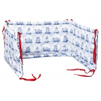 Бампер для детской кроватки Jollein 180х40 см "Датч"