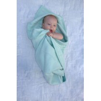 Байковый плед Jollein 100х150 см, цвет мята