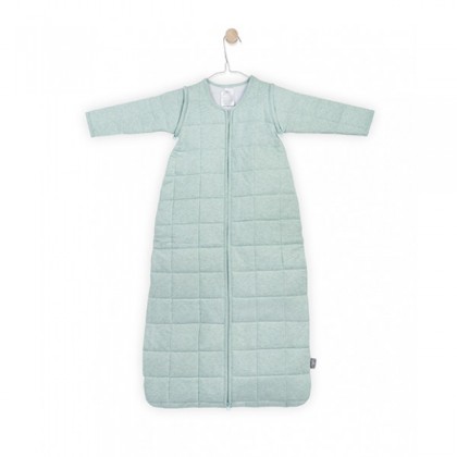 Универсальный спальный мешок Jollein со съемными рукавами, 110 см, цвет нефритовый