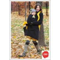 Слингопальто шерстяное Junah Графит