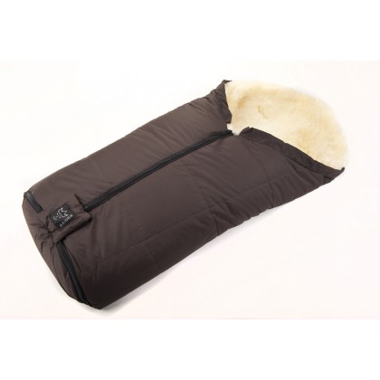 Конверт меховой Kaiser IGLU AKTION Broun на 1 молнии