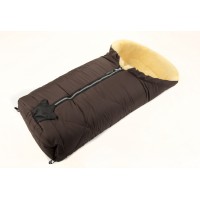Конверт меховой Kaiser IGLU Brown на 1 молнии