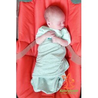 Чудо-пеленка "Кенгуруша", цвет серый меланж