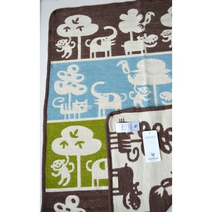 Одеяло-плед Klippan "Сафари" 70х90 см