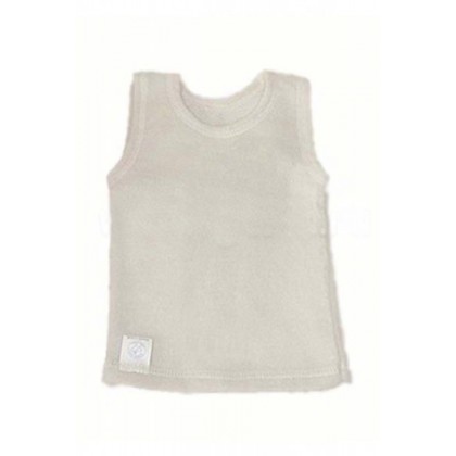 Жилетка из шерсти мериноса Lana Care Белая