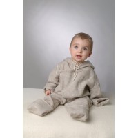 Комбинезон из шерсти мериноса Lana Care, цвет коричневый