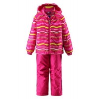 Костюм демисезонный утепленный для девочки Розовый Lassie