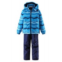 Костюм демисезонный утепленный для мальчика Синий Lassie