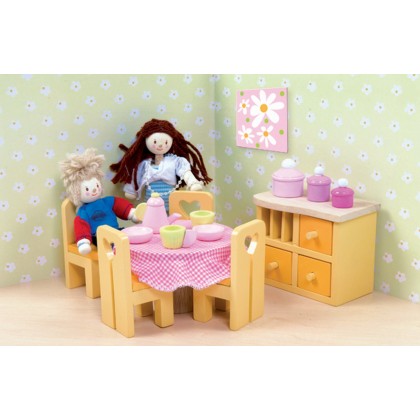 Кукольная мебель Сахарная слива - Столовая Le Toy Van