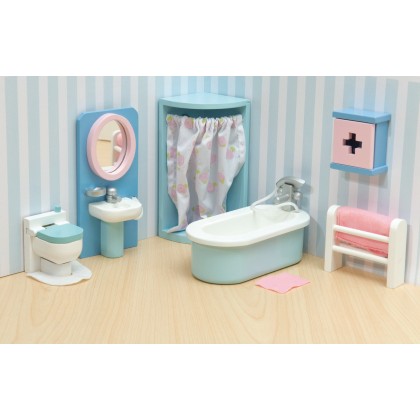Набор кукольной мебели Бутон розы - Ванная Le Toy Van
