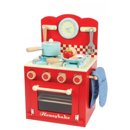 Игровой набор "Кухонная плита" с посудой и едой Le Toy Van