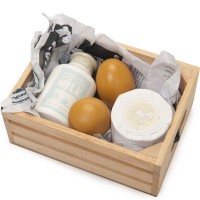 Игрушечная еда "Молоко, яйцо и сыр" Le Toy Van